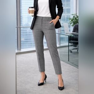A New Day checkered pattern ankle pants